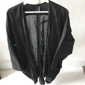 Black Cotton Smock from Assembly NY
